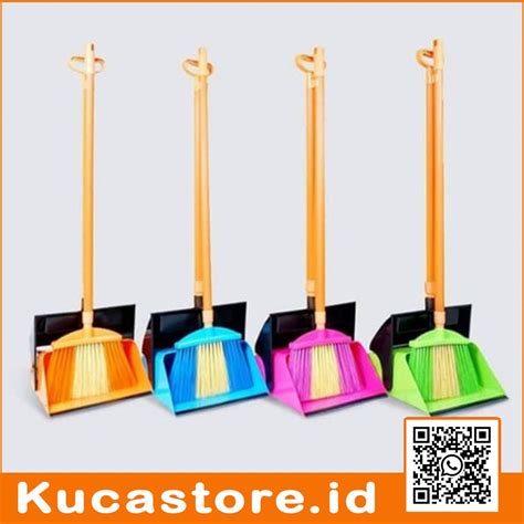 Jual Sapu Pengki Set Serok Sampah Vivian Dustpan Lion Star DP 16