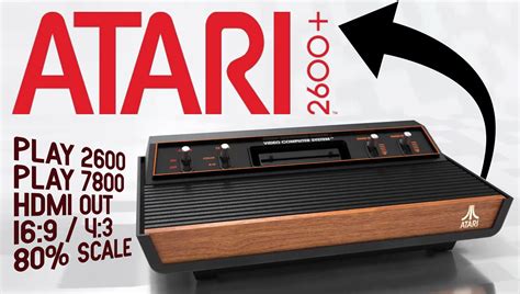 Atari 2600 New For 2023 Plays 2600 Plus 7800 With Hdmi Out