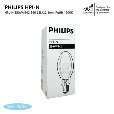 PHILIPS HPL-N 250W/542 E40 Lampu Mercury | Lazada Indonesia