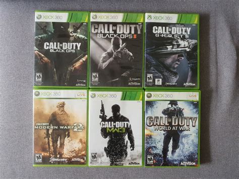 Xbox 360 Call Of Duty Games Playable On Xbox One And Series X Video Gaming Video Games Xbox