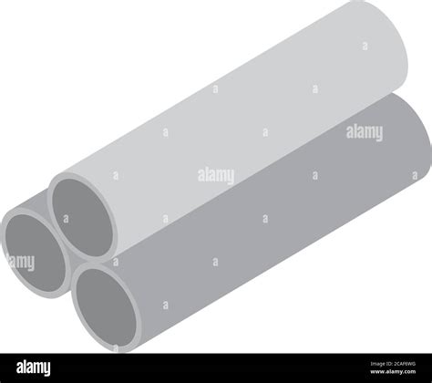 Reinforced Concrete Pipe Stock Vector Images Alamy