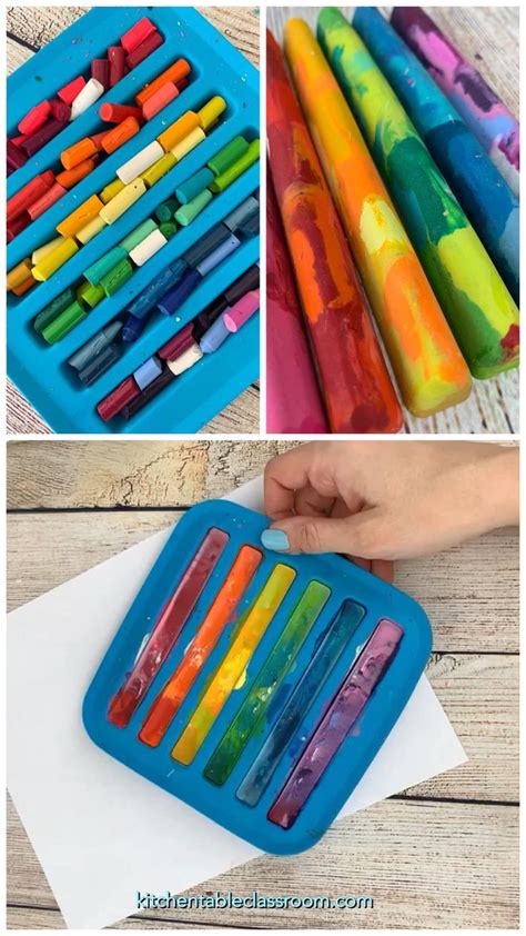 Recycling Crayons How To Make Crayons Buntstifte Kunst Für Kinder Recycling