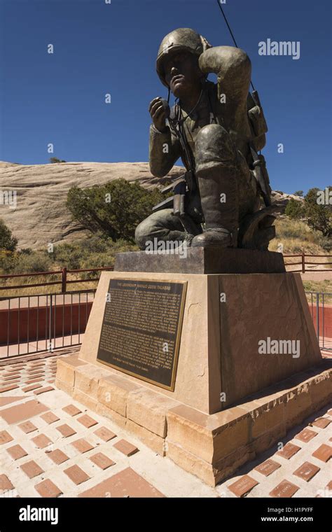 Code Talker Memorial Window Rock Hi Res Stock Photography And Images