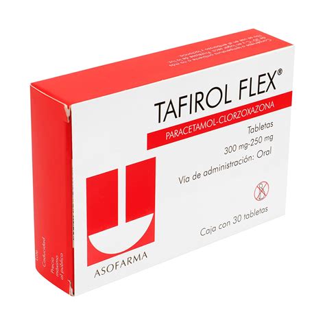 Tafirol Flex 30 Tabletas Costco México