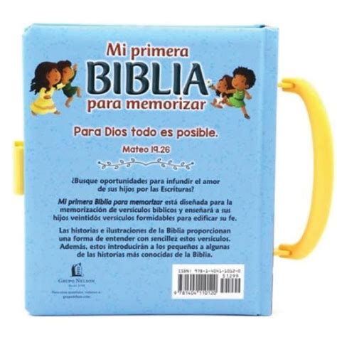 Mi primera Biblia para memorizar Bebés Librería Kyrios