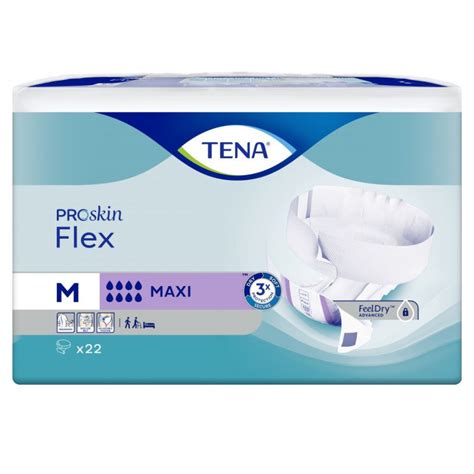 Tena Flex Maxi Proskin Pieluchomajtki Dla Doros Ych Z Regulowanym Pasem