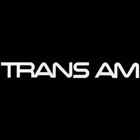 Pontiac Trans Am 2 Vinyl Decal Sticker