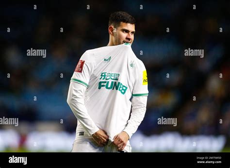 Bruno Guimares Of Newcastle United Reacts During The Emirates Fa