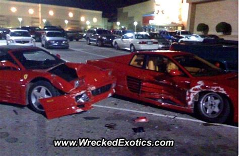 Ferrari Testarossa Crashes Into Ferrari 348 Autoevolution