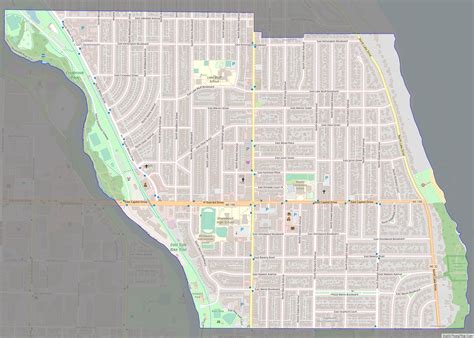 Map of Shorewood village, Wisconsin