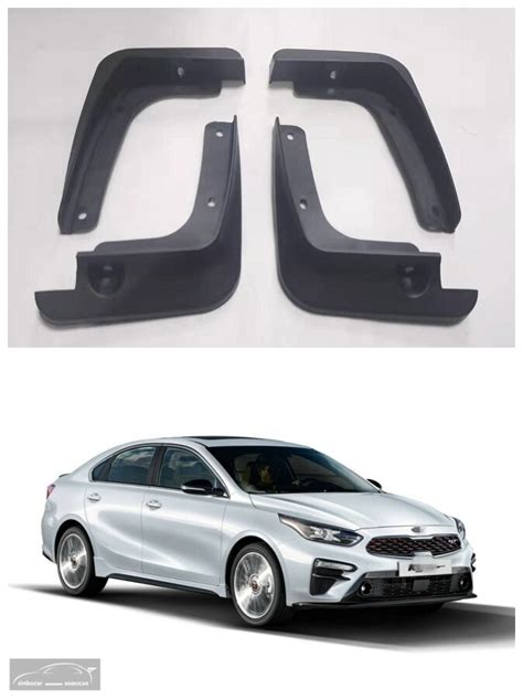 Set Front Rear Splash Guards Mud Flaps Fit For Kia