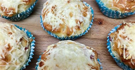 Muffins De Queso Y Bacon Receta F Cil Receta De Juliet S Sweet