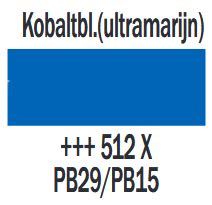 Plakkaatverf Kobaltblauw Ultram Extra Fijn Gouache Extra Fine