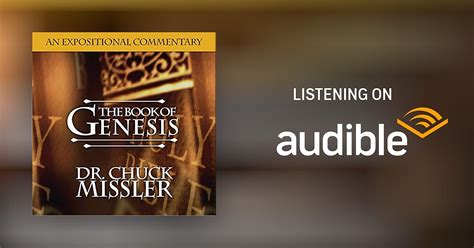 The Book Of Genesis A Commentary By Chuck Missler Audiobook