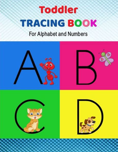 Toddler Tracing Book for Alphabet and Number: Learn to write numbers ...