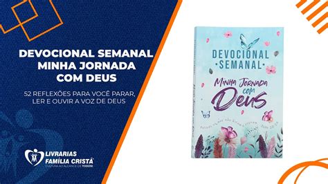 Devocional Semanal Minha Jornada Deus Jardim Secreto Livrarias