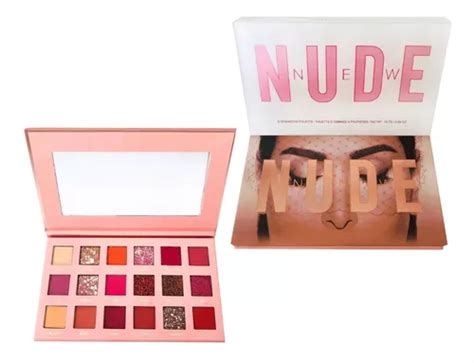 Paleta De Sombras Nude New 18 Tonos Cuotas sin interés