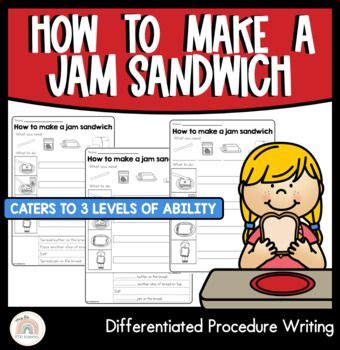 How To Make A Jam Sandwich Sequencing Worksheets Digital Slideshow