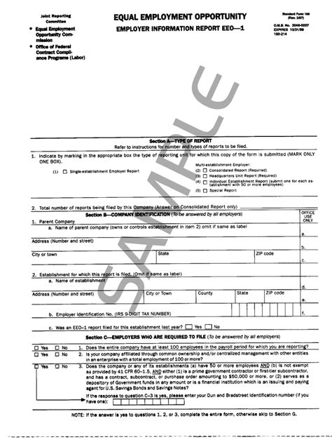 Eeo 1 Form 2024 Jeana Lorelei