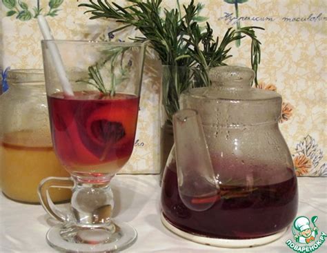 Чай с розмарином для Тютюши – кулинарный рецепт
