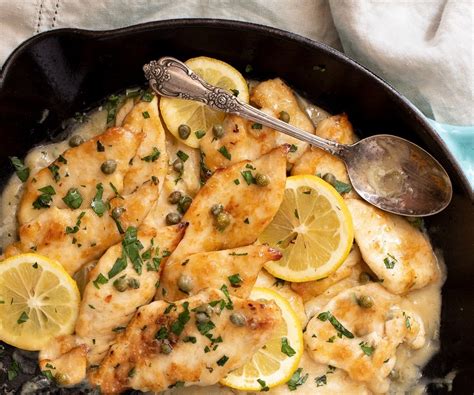 Gluten Free Lemon Chicken Piccata Chef Janet