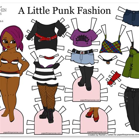 Printable Paper Dolls From Paper Thin Personas