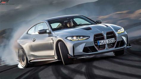 Bmw M4 Csl 2022 Leistet 550 Ps Und Ist über 100 Kg Leichter