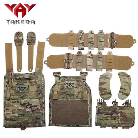 Oem Odm Outdoor Modular Laser Cut Multicam Vest Breathable Tactical