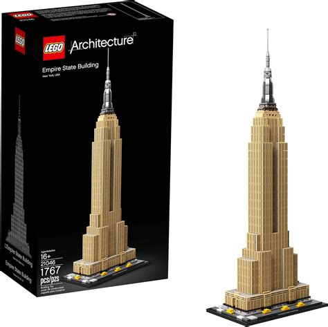 Amazon.com: LEGO Architecture Empire State Building 21046 New York City ...