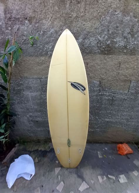 Prancha De Surf Ripwave Surfboards Usada Item P Esporte E Outdoor