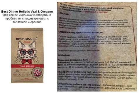 Корм для кошек Best Dinner Holistic: отзывы, разбор состава, цена ...