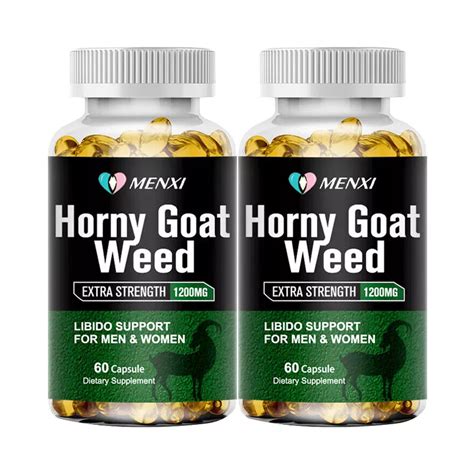 Acrolt Menxi Horny Goat Weed With Maca Root Capsule Mg For Men