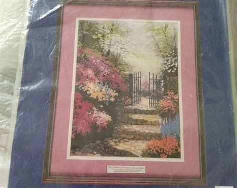 Cross Stitch Thomas Kinkade The Painter Of Light Kit The Garden Of