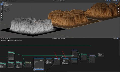 Hydraulic Erosion In Geometry Nodes Modeling Blender Artists Community