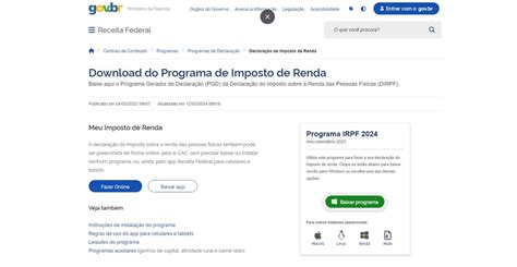 Receita Federal Antecipa E Libera Programa Da Declara O Do Imposto De