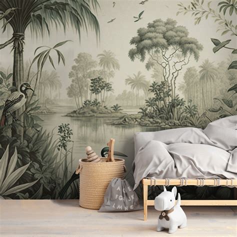 Mural Nature's Vintage Symphony | Wallpaper Online