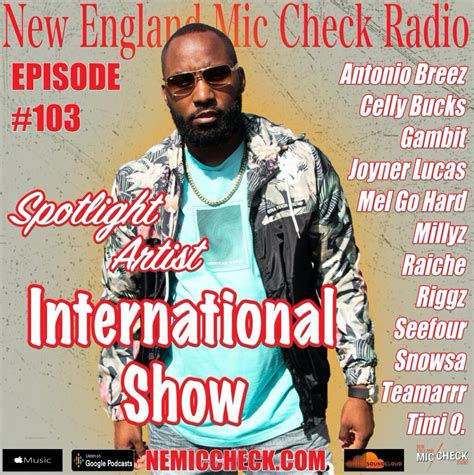 Episode 103 Hip Hop Randb And Urban Heat New England Mic Check Radio