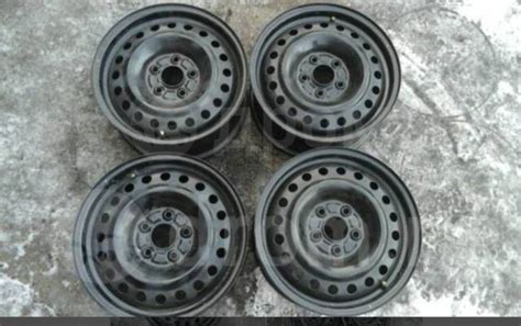 Диски колесные, Honda, 16", 4 шт, 5x114.3, штампованный, 4 шт, б/у, в ...