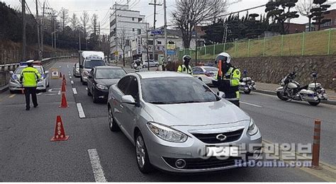 구미署 연말연시 음주운전 특별단속 경북도민일보