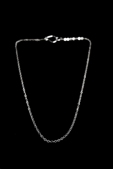 Layering Chain Necklace In Sterling Silver Silver Chain Etsy Silver Chain Necklace Necklace