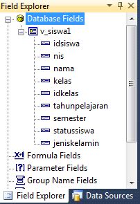 Membuat Laporan Biodata Dengan Crystal Report Vb Net Html