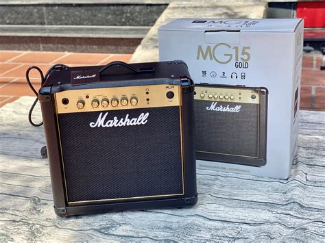 Ampli guitar Marshall MG15 Gold - NHẠC CỤ PHONG VÂN