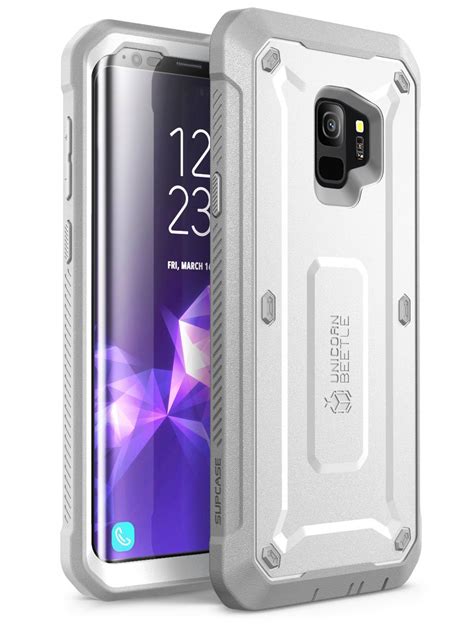 Supcase Galaxy S9 Case Full Body Rugged Holster Case With Screen Protector For 2018 Release