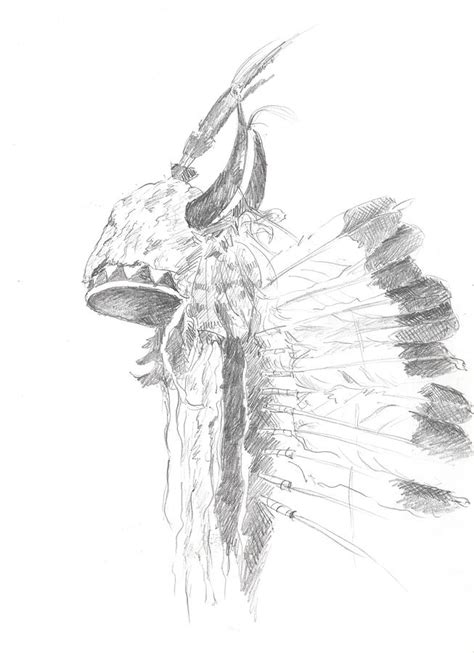 Headdress Drawing At PaintingValley Explore Collection Of