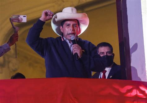 Declaran A Pedro Castillo Como Ganador De Las Elecciones De Perú