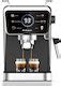 Rohnson Hot Cold Μηχανή Espresso W Πίεσης bar Μαύρη Skroutz gr