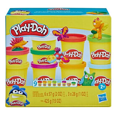 Set de Masas P Molde Play Doh Colorido Jarín 9pzas Soriana