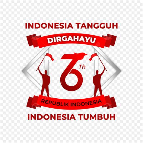 Dirgahayu Republik Indonesia Th With Tagline Agustus Merdeka