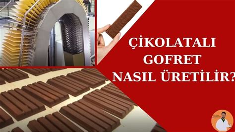 ÇİKOLATALI GOFRET ÜRETİMİ çikolata gofret YouTube