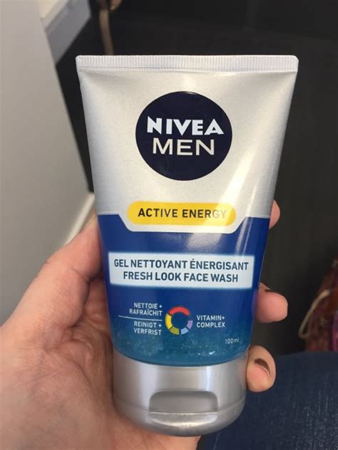 Nivea Men Active Energy Gel Nettoyant Nergisant Inci Beauty